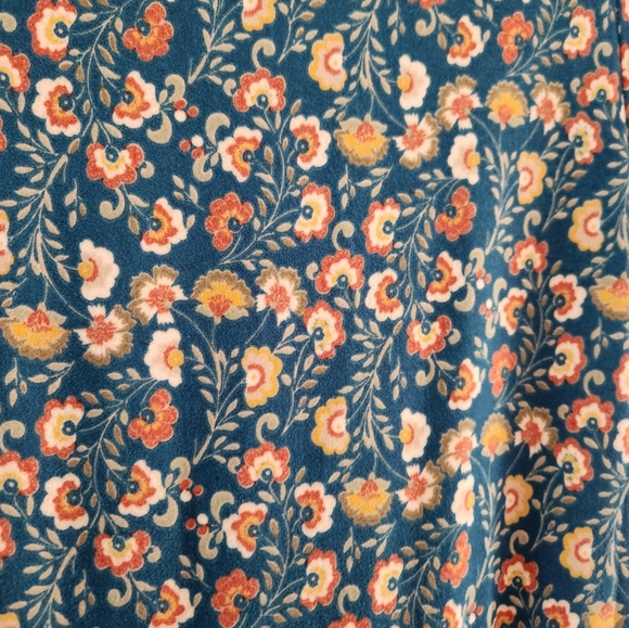 Floral Mini Dress Short Top Scoop Neck Ruffle Beach Summer - Picture 4 of 5